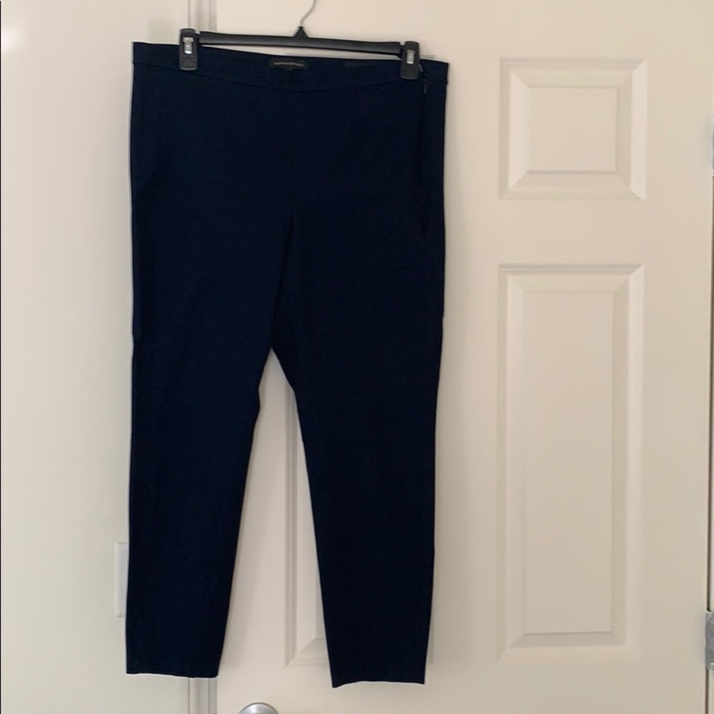 Banana Republic, navy blue Devon pants